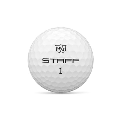 Wilson Staff Model Golf Ball, Pack of 12, White