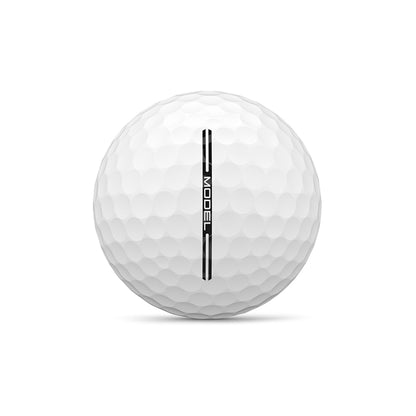 Wilson Staff Model Golf Ball, Pack of 12, White