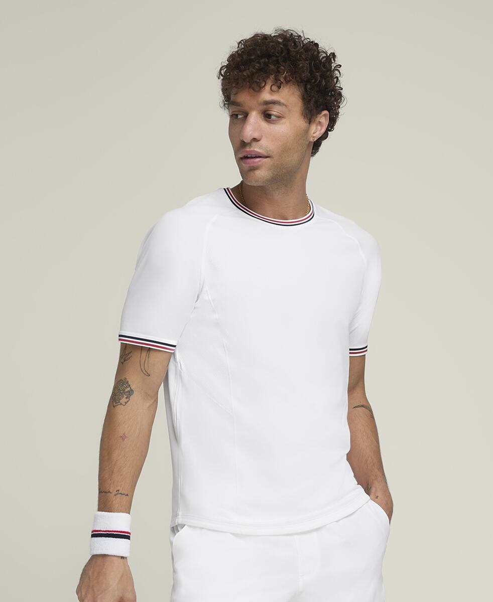 Court Performance Crew - Bright White - WilsonME