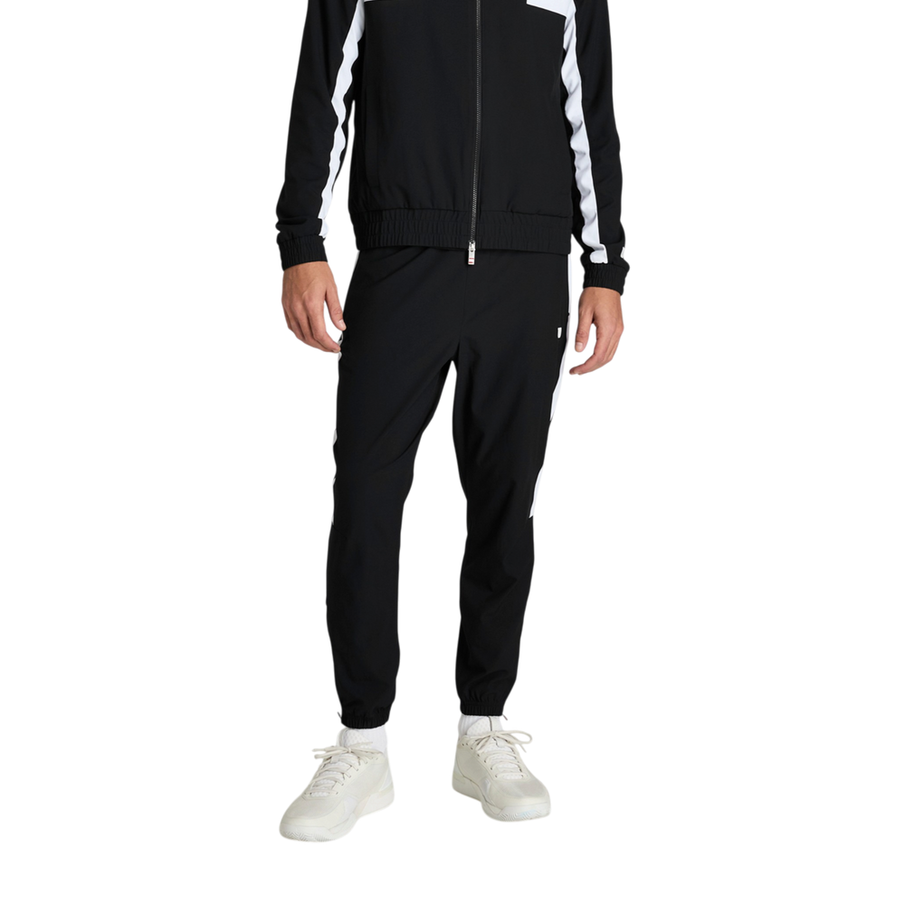 Wilson Men's Core Grand Slam Pant in Black court-ready jogger design