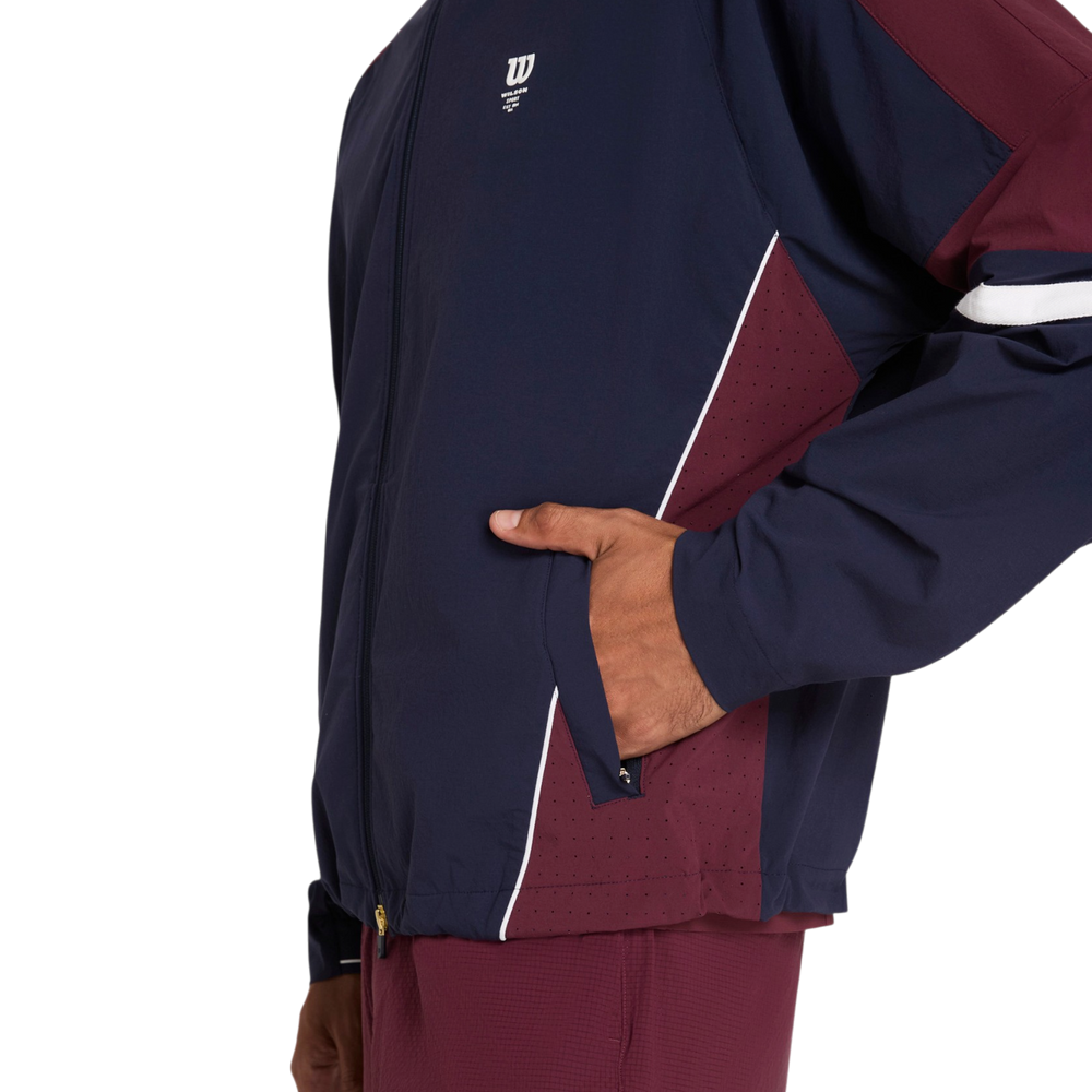 Wilson Men's Performance Jacket in Port Royale from the Summer 2026 collection