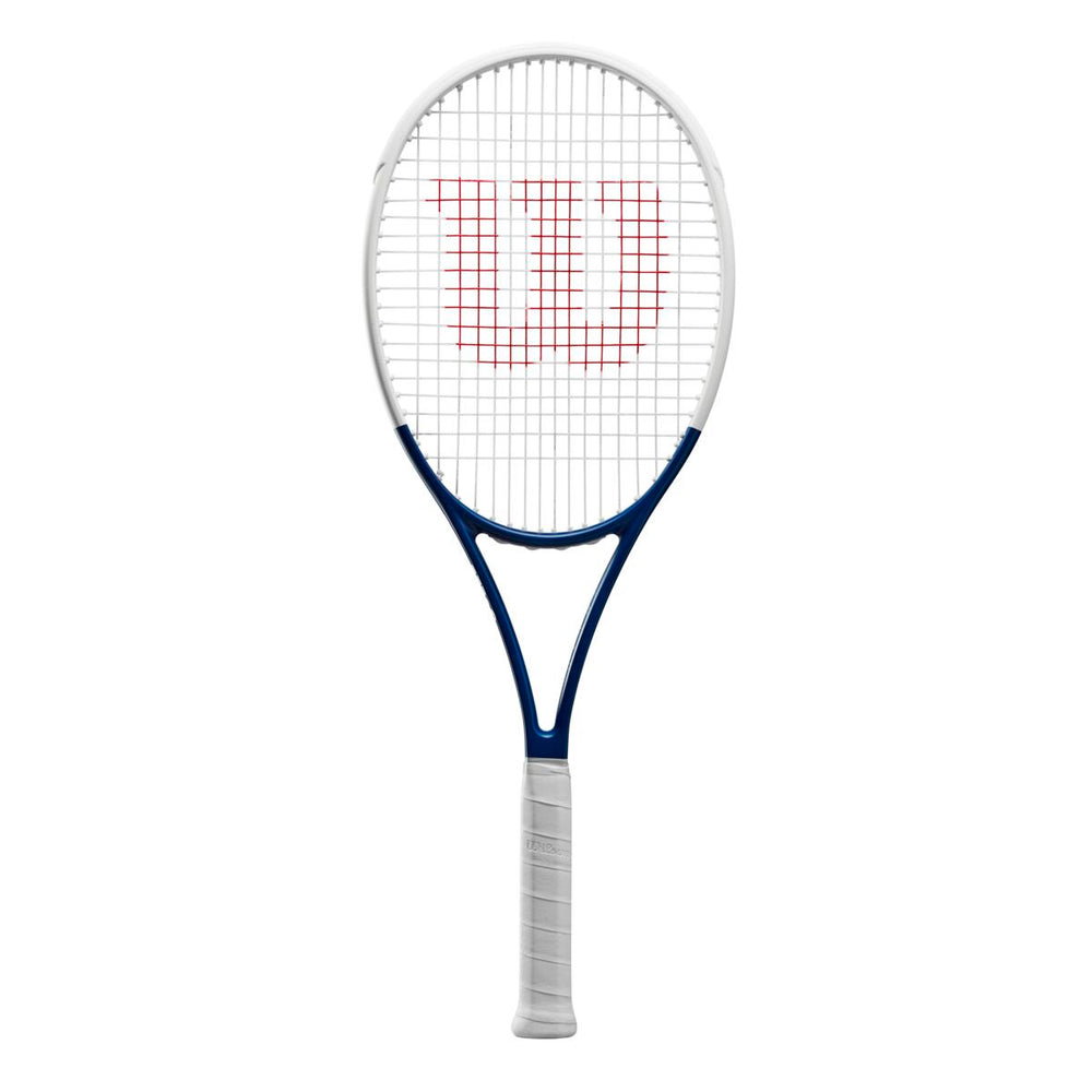 Us Open Blade 98 (16X19) V8 Tennis Racket (Strung with Alu Power Soft 125 Black) - WilsonME