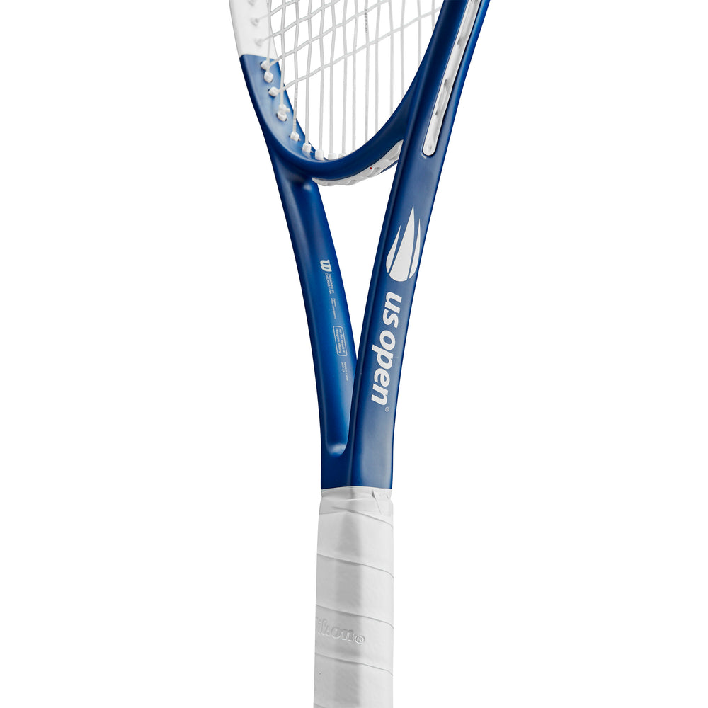 Us Open Blade 98 (16X19) V8 Tennis Racket (Strung with Alu Power Soft 125 Black) - WilsonME