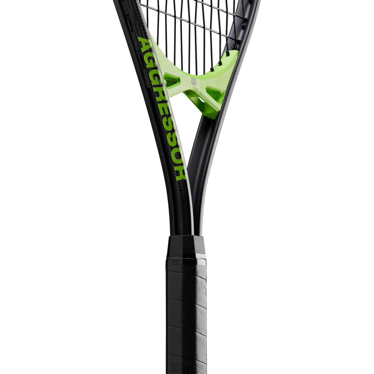 Wilson Aggressor Tennis Racket Black/Green