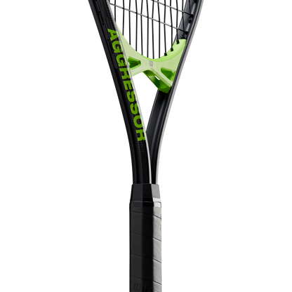 Wilson Aggressor Tennis Racket Black/Green