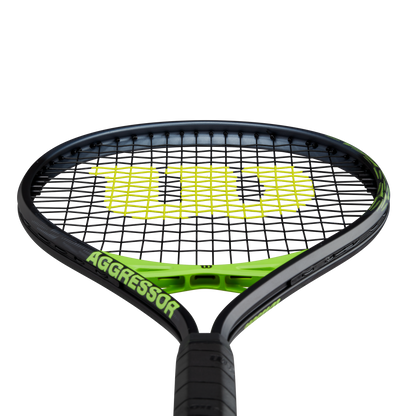 Wilson Aggressor Tennis Racket Black/Green