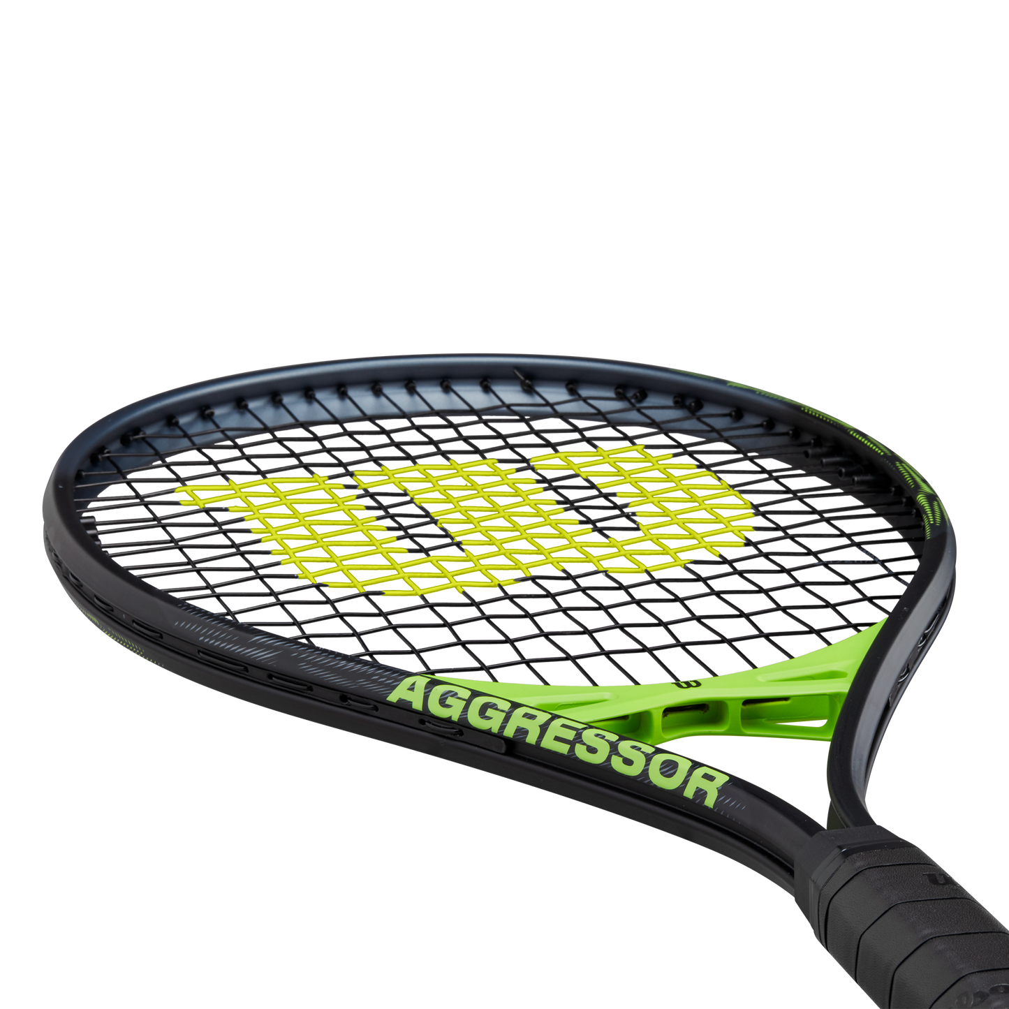 Wilson Aggressor Tennis Racket Black/Green