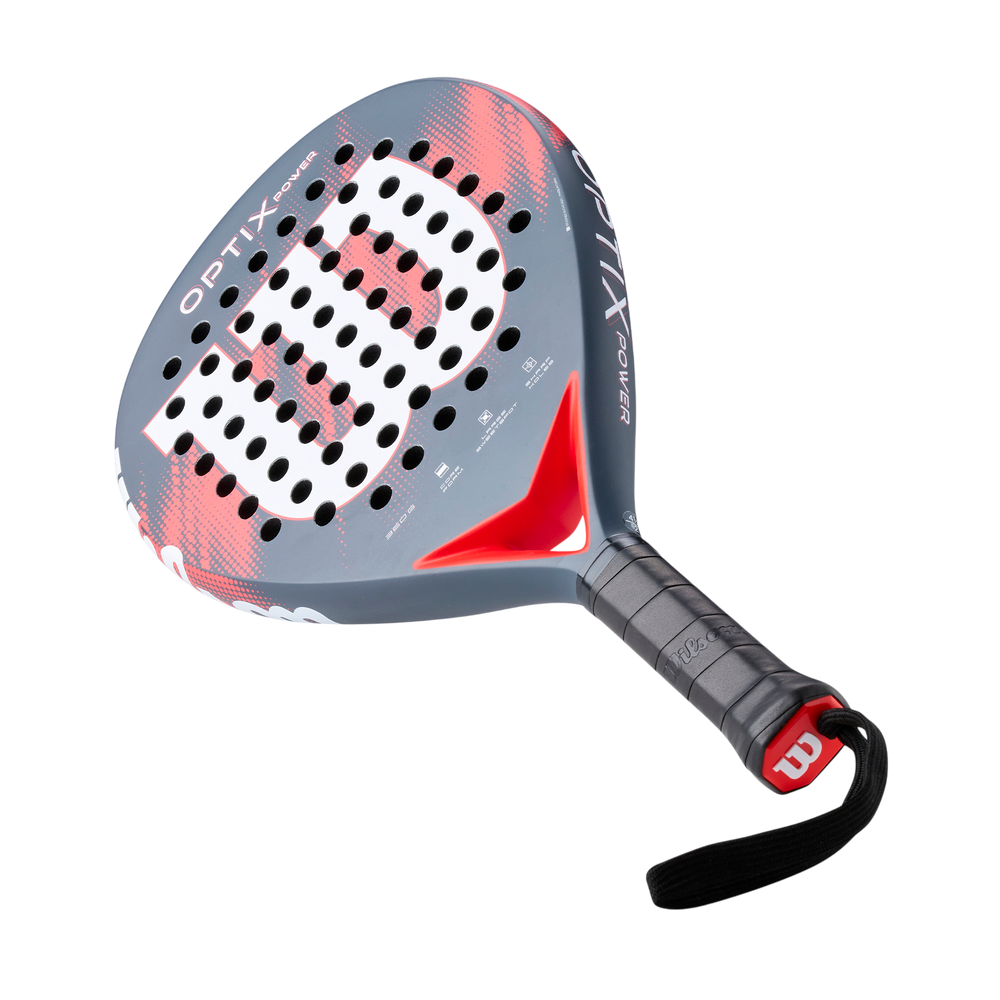 Wilson Optix Padel Racket with lightweight frame and large sweet spot for recreational players