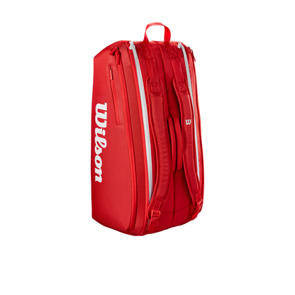 Wilson Super Tour Red 9 Pack Tennis Bag