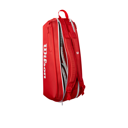 Wilson Super Tour Red 6 Pack Tennis Bag