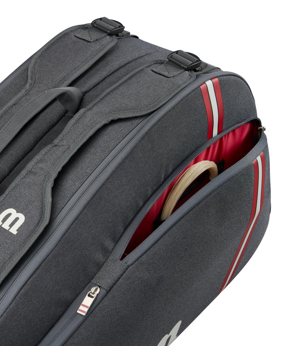 Wilson Tour 6 Pack Racket Tennis Bag 2025 Black