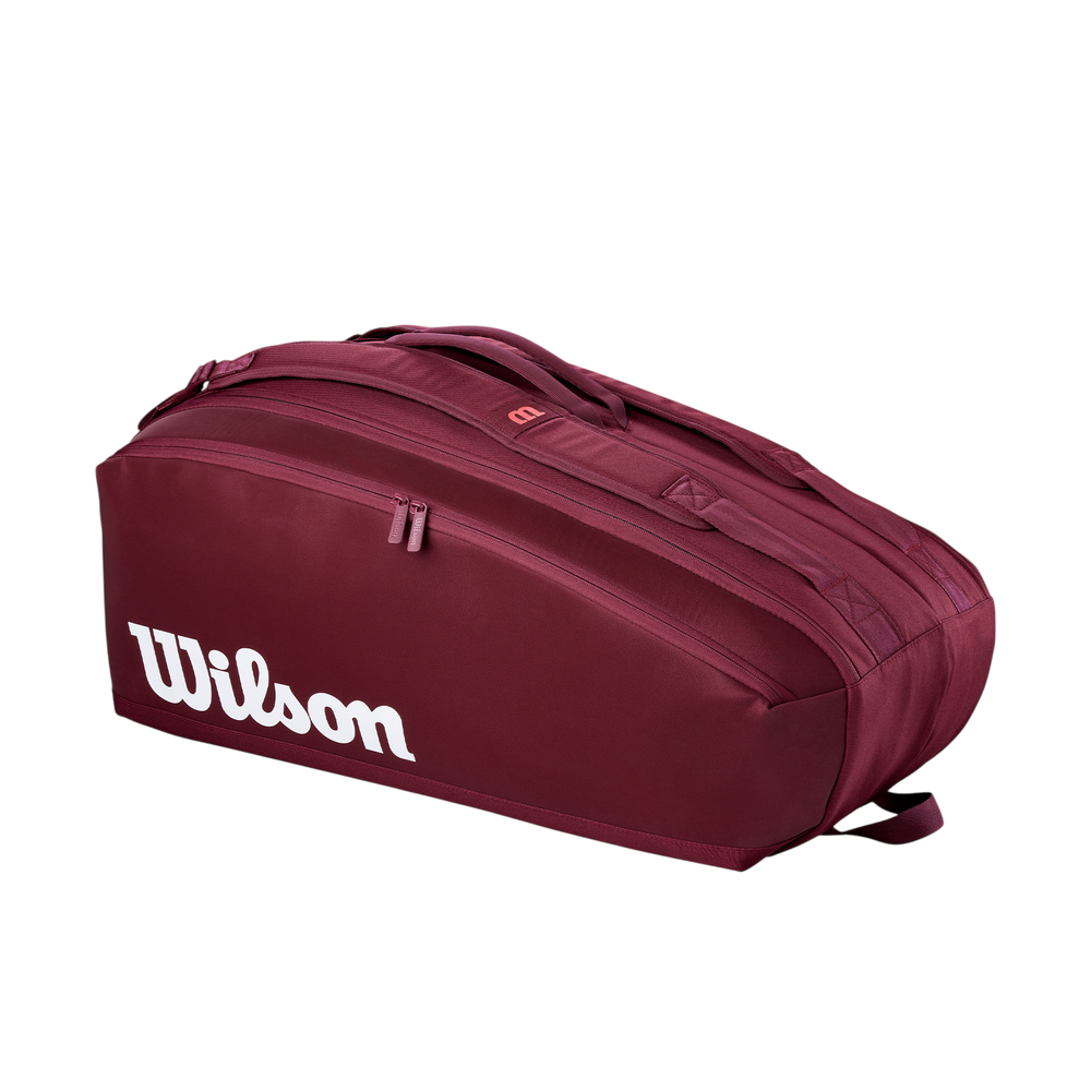 Wilson Tennis Racket Bag with multiple compartments for racket and gear storage