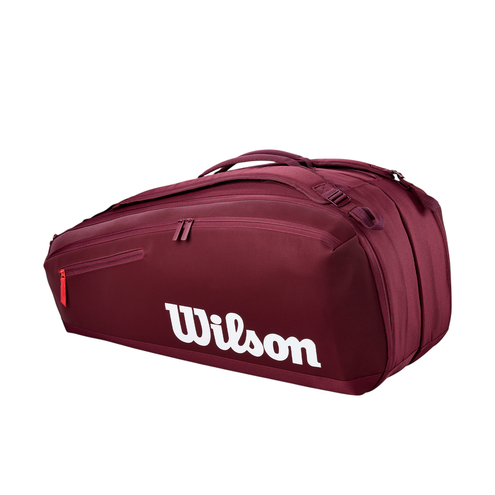 Wilson Tennis Racket Bag with multiple compartments for racket and gear storage
