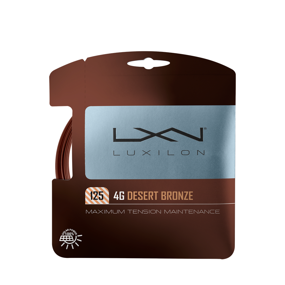 4G Desert Bronze 125 Tennis Strings - Set - WilsonME