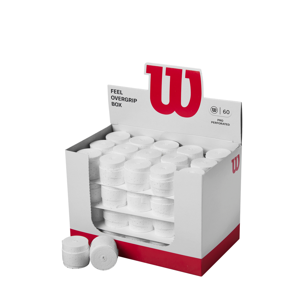 Pro Overgrip Perforated - 6 Pack - White
