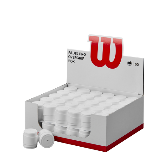 Padel Pro Overgrip - 60 Pack - White - WilsonME