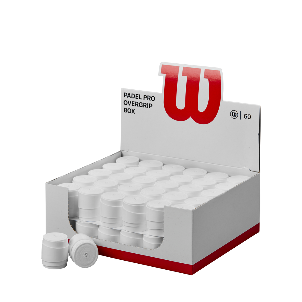 Padel Pro Overgrip - 60 Pack - White - WilsonME