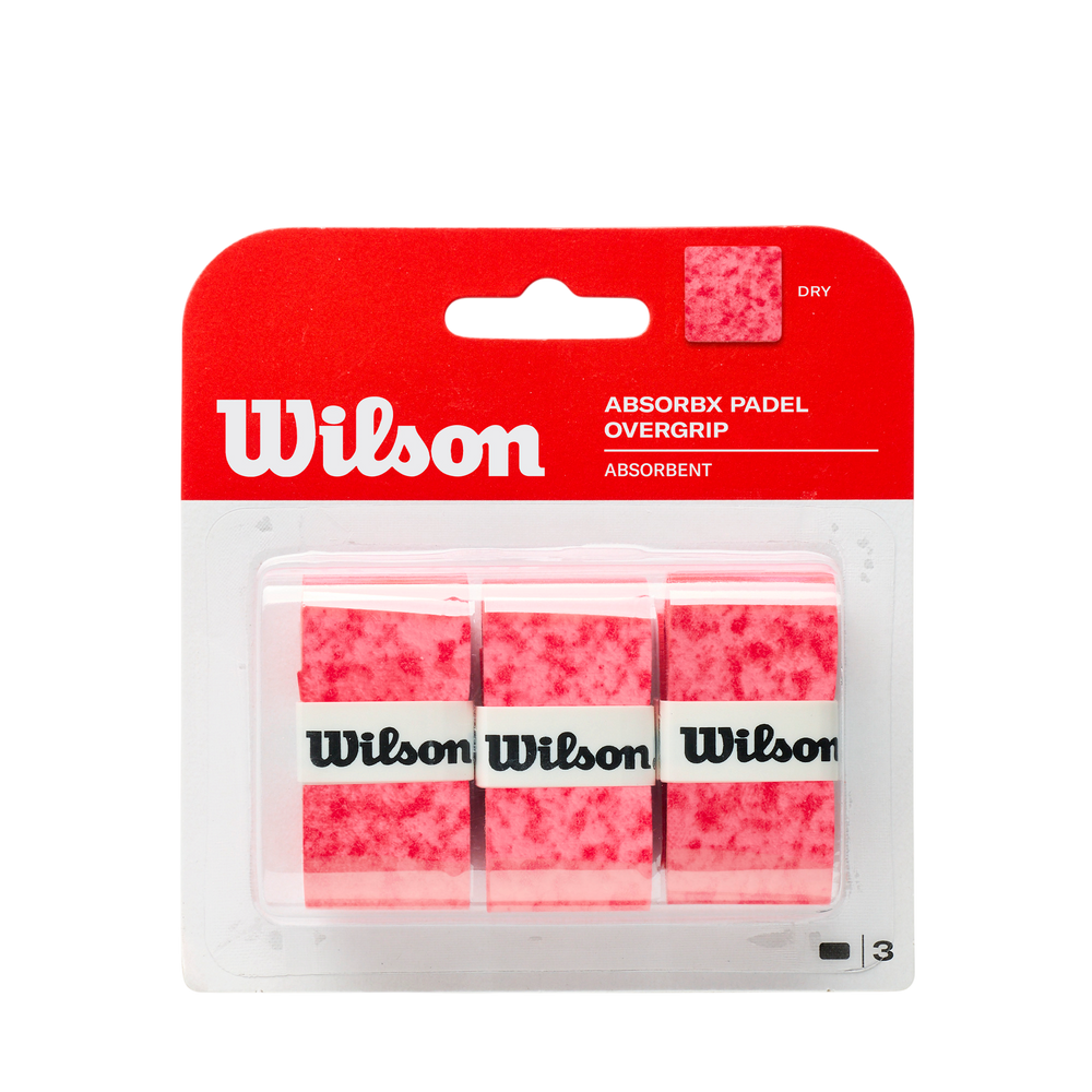 Wilson Overgrip Pack providing enhanced grip, comfort and moisture management
