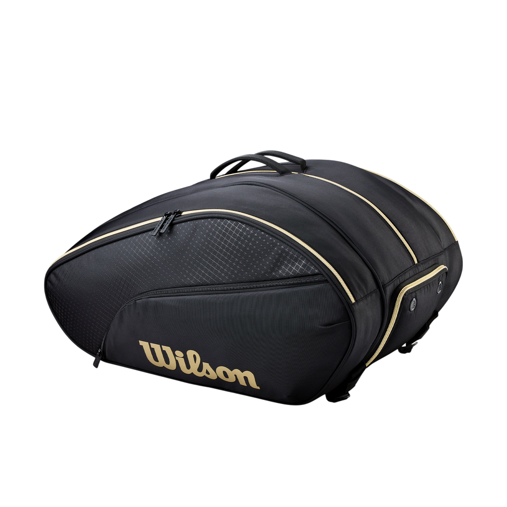 Wilson Premium Tennis Racket Bag with high-capacity storage for match day essentials