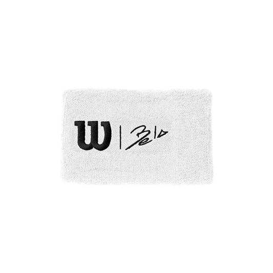 Bela Extra Wide Panel Wristband Ii - White