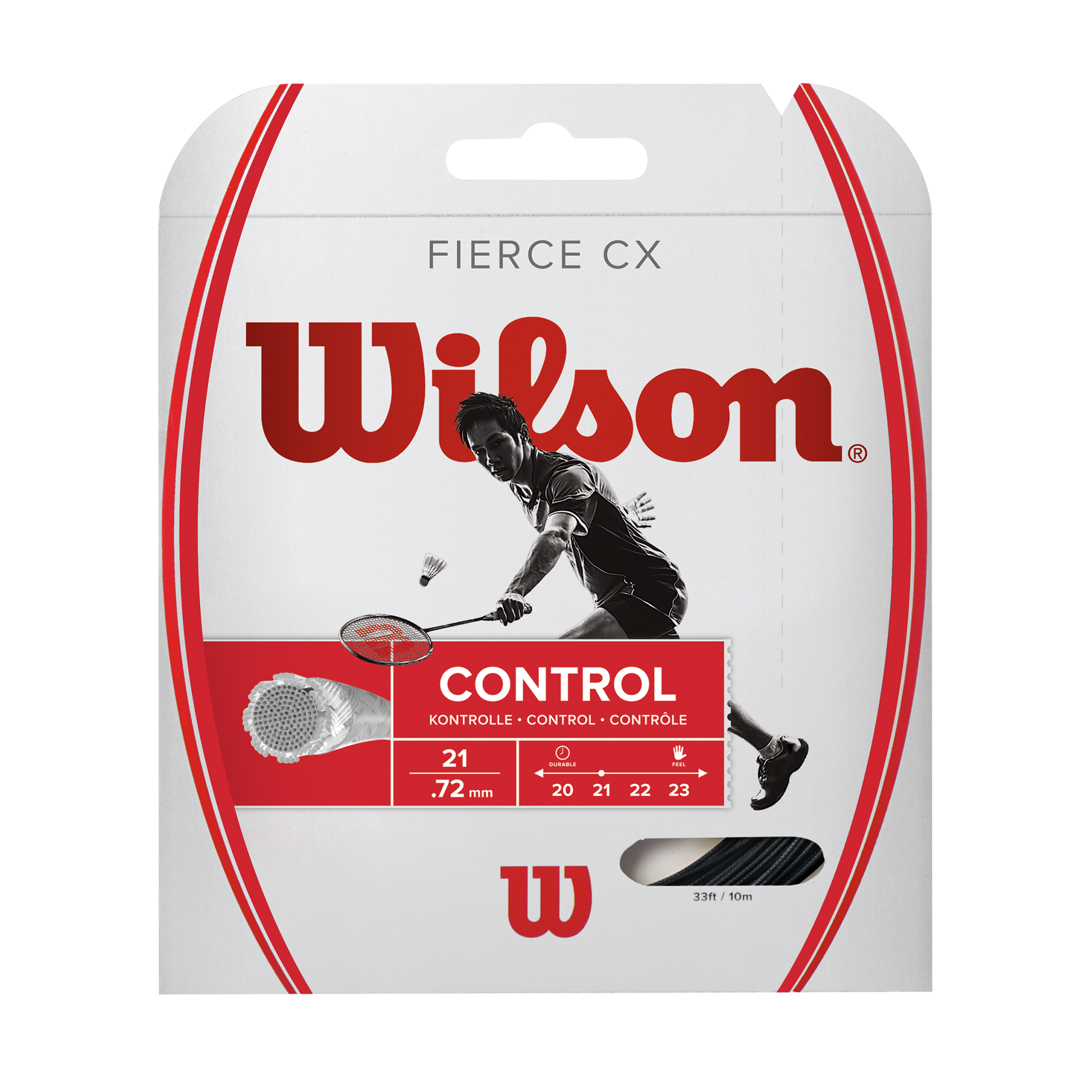 Fierce Cx Badminton String Black