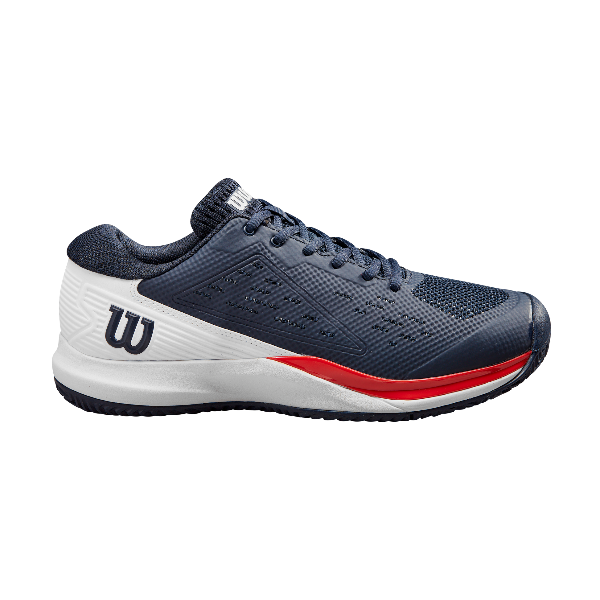 Wilson Unisex Rush Pro Ace Tennis Shoes  Navy Blaze