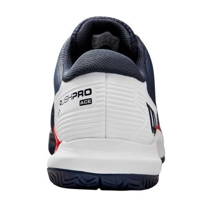 Wilson Unisex Rush Pro Ace Tennis Shoes  Navy Blaze