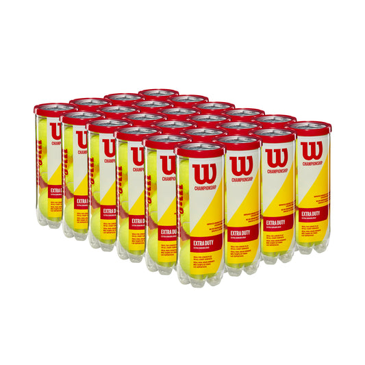 CHAMP EXTRA DUTY 3-BALL 24 CAN CASE TENNIS BALLS - WilsonME