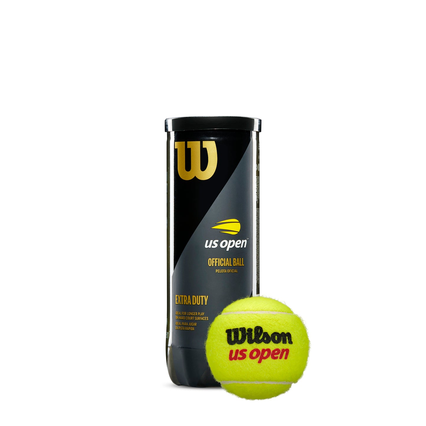 US OPEN XD 3-BALL 24 CAN CASE TENNIS BALLS