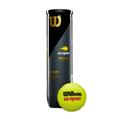 US OPEN XD 4-BALL 18 CAN CASE TENNIS BALLS