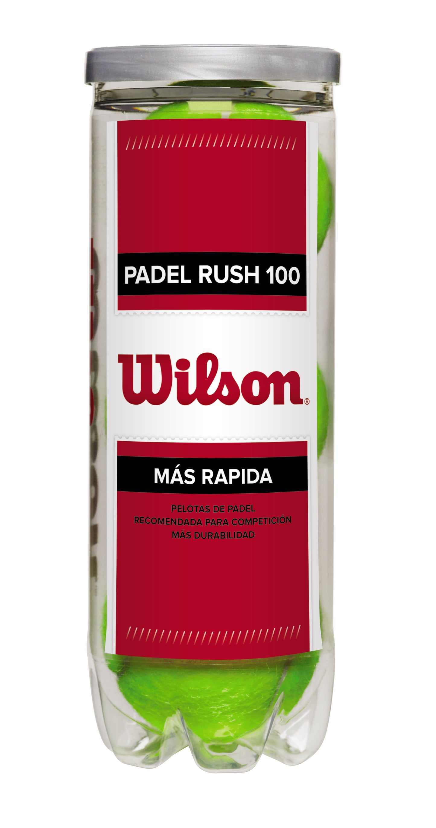 PADEL RUSH 100 3-BALL 72 CAN CASE BALLS