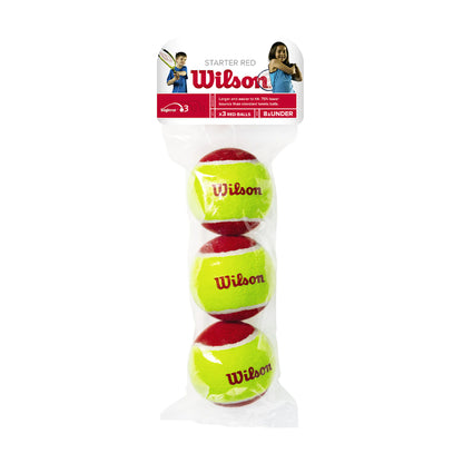 STARTER 3-BALL PACK TENNIS BALLS - WilsonME