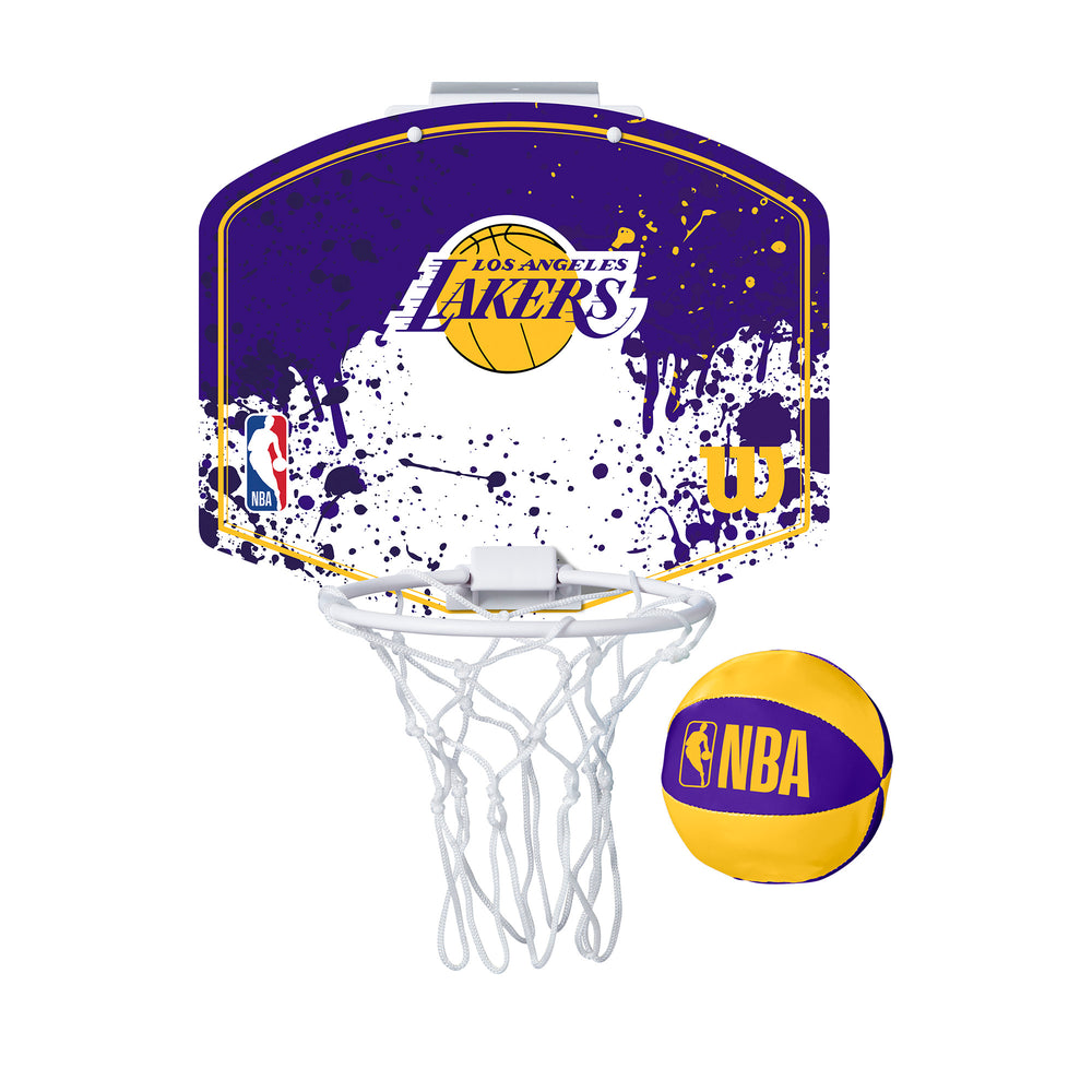 NBA Team Los Angeles Lakers Basketball Mini Hoop
