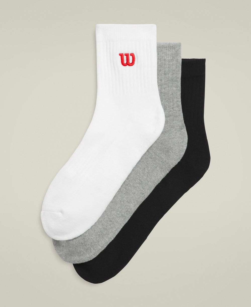 Quarter Top Socks 3-Pack
