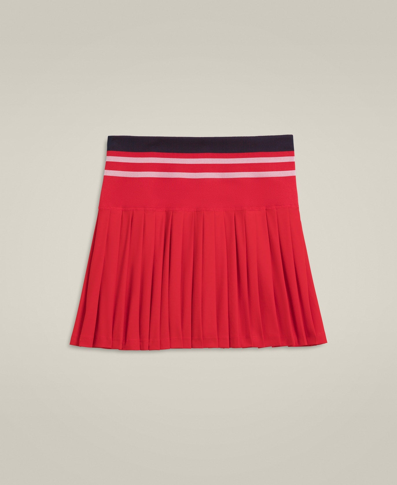 Midtown Tennis Skirt Red