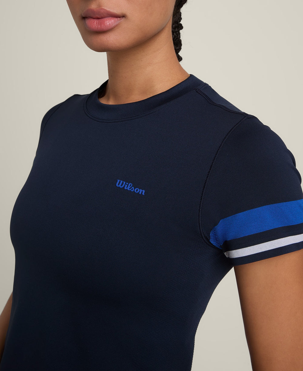 Brooklyn Seamless Tee Navy - WilsonME