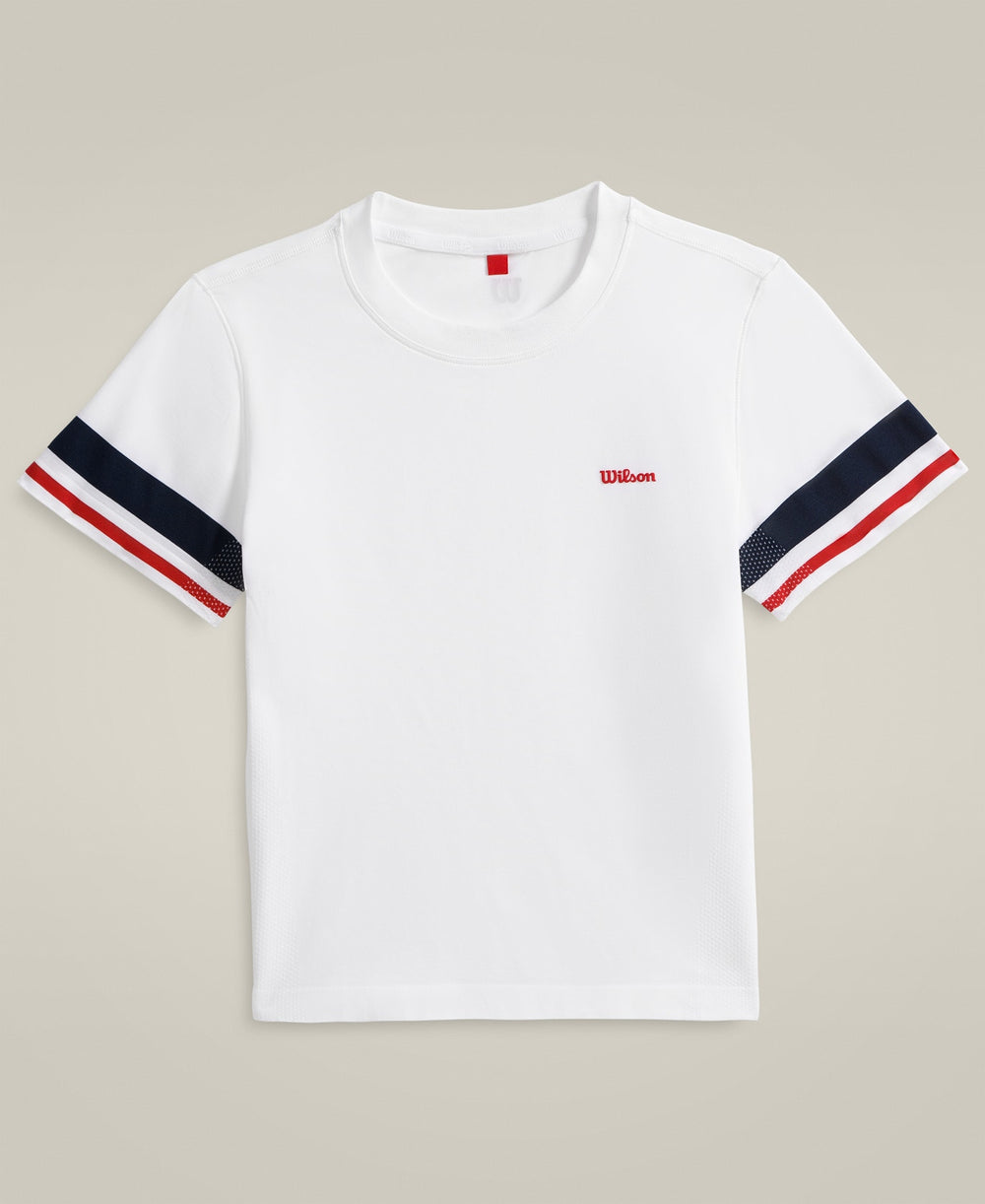 Brooklyn Seamless Tee White - WilsonME