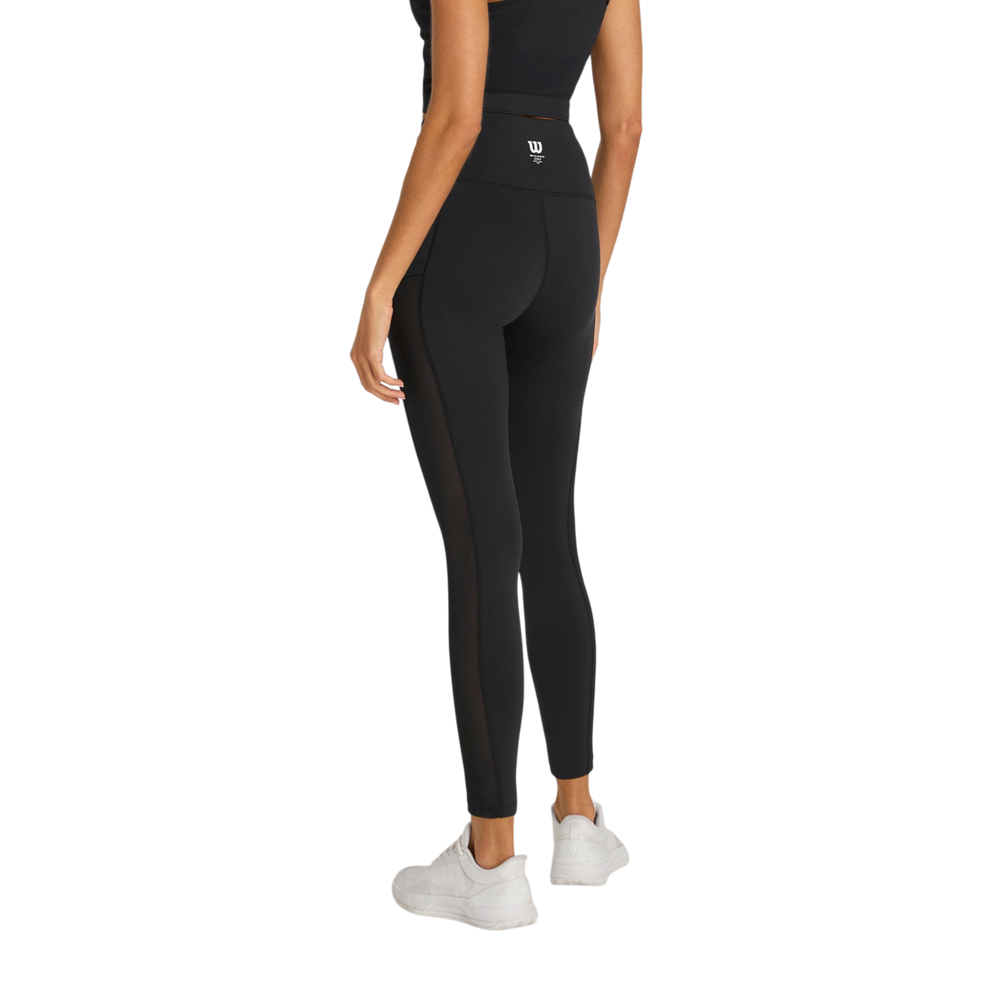 Wilson Women's Performance Leggings in Black with flexible stretch fit
