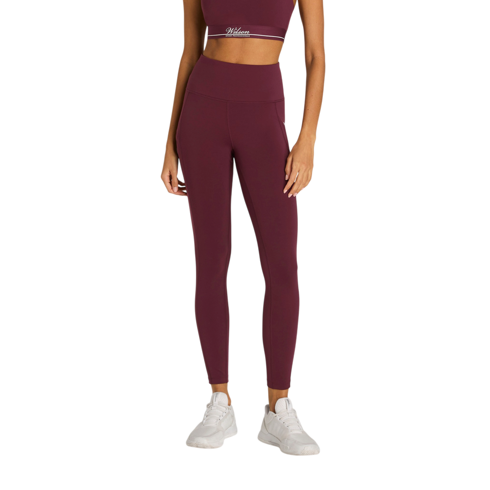 Wilson Women's High-Waist Shorts with supportive fit and athletic comfort