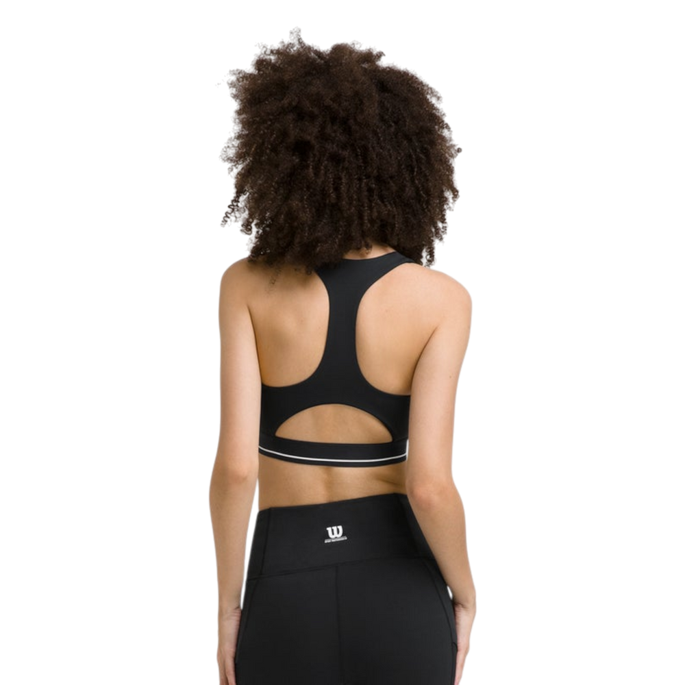 Doubles Racerback Bra - Black