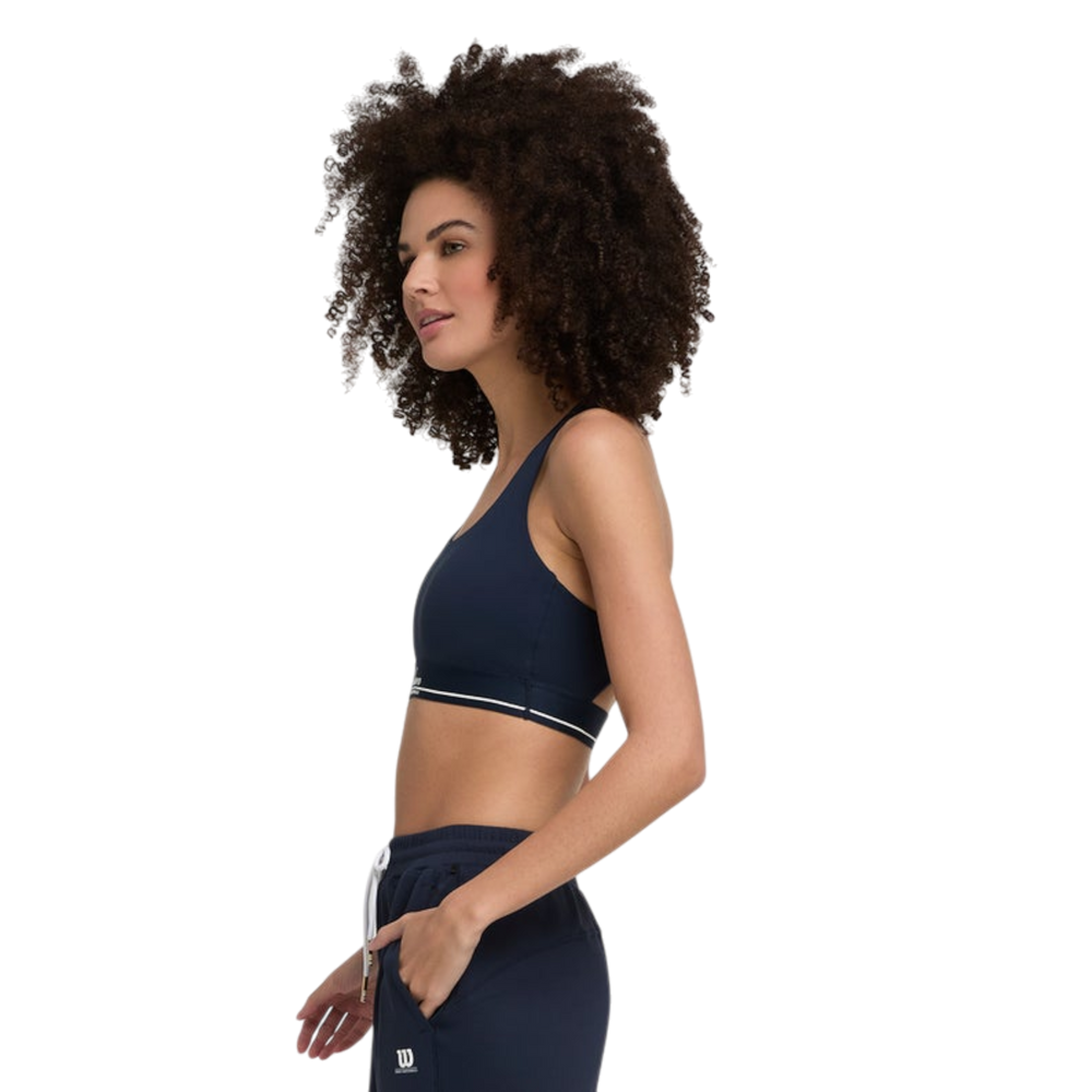 Doubles Racerback Bra - Navy
