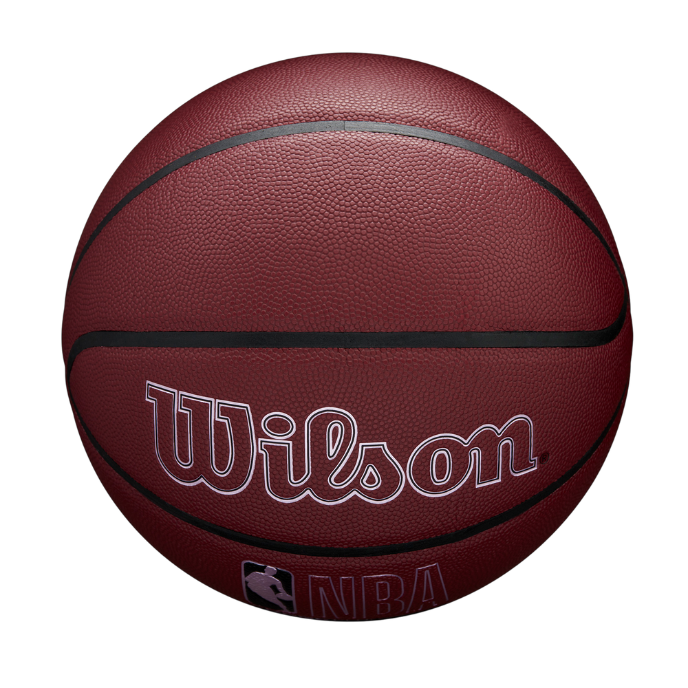 Wilson NBA Forge Plus Basketball Brown Size 7 with enhanced grip and durability
