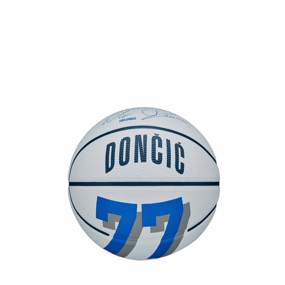 NBA Player Icon Mini Basketball Luka- Size 3 - WilsonME