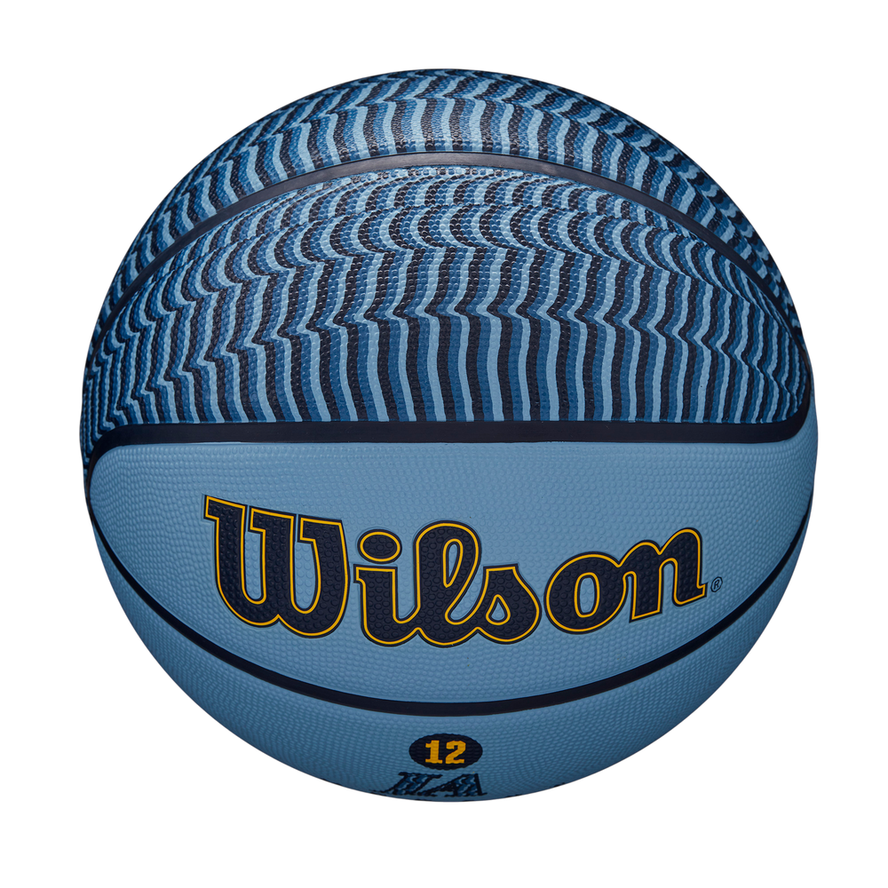 Wilson NBA Player Icon Outdoor Basketball featuring Ja Morant graphics