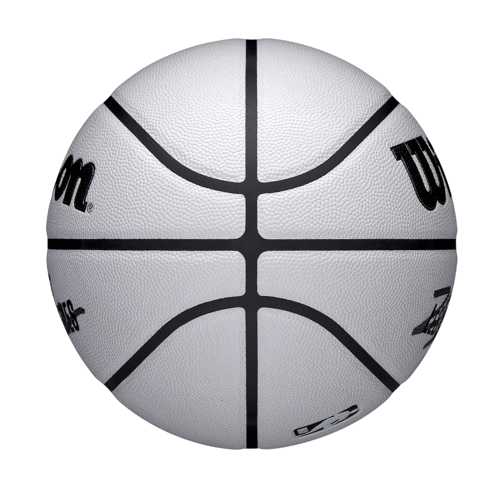 Wilson NBA Player Icon UV Basketball featuring LeBron James graphics and UV-reactive design