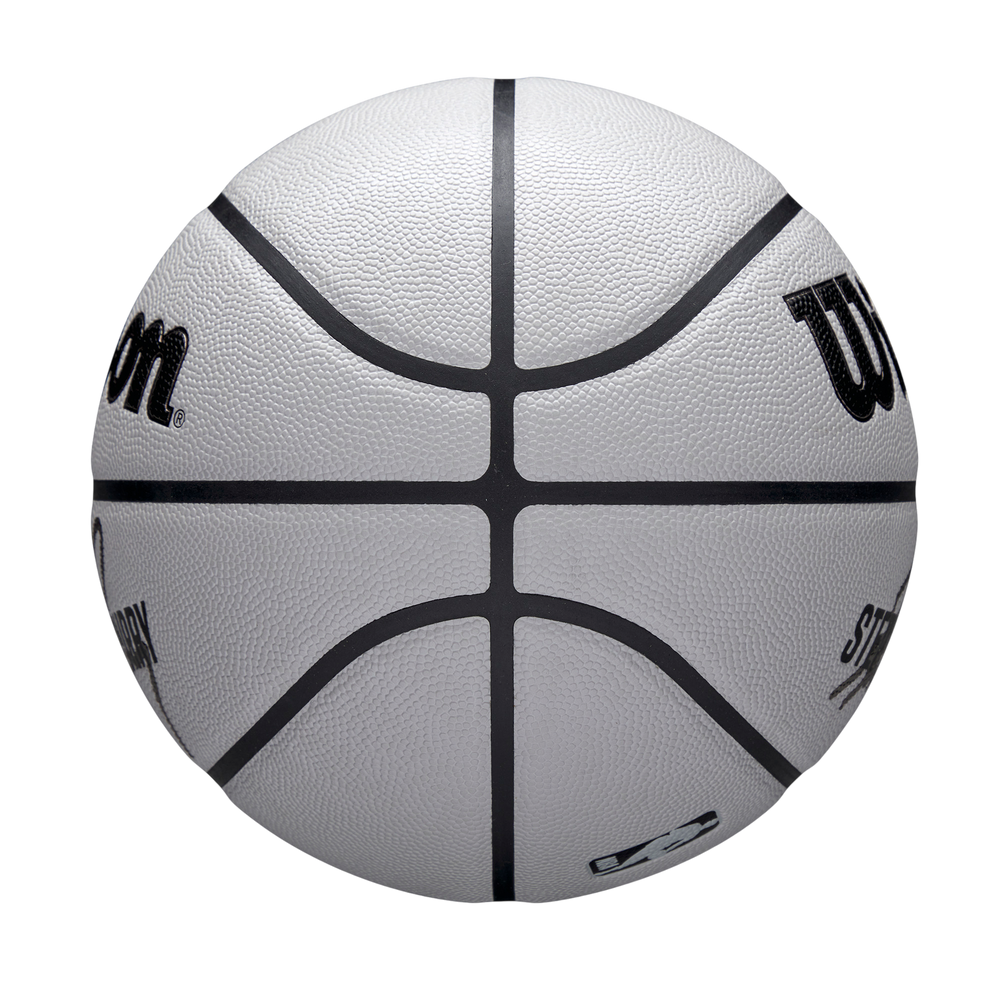 Wilson NBA Player Icon UV Basketball featuring Stephen Curry graphics