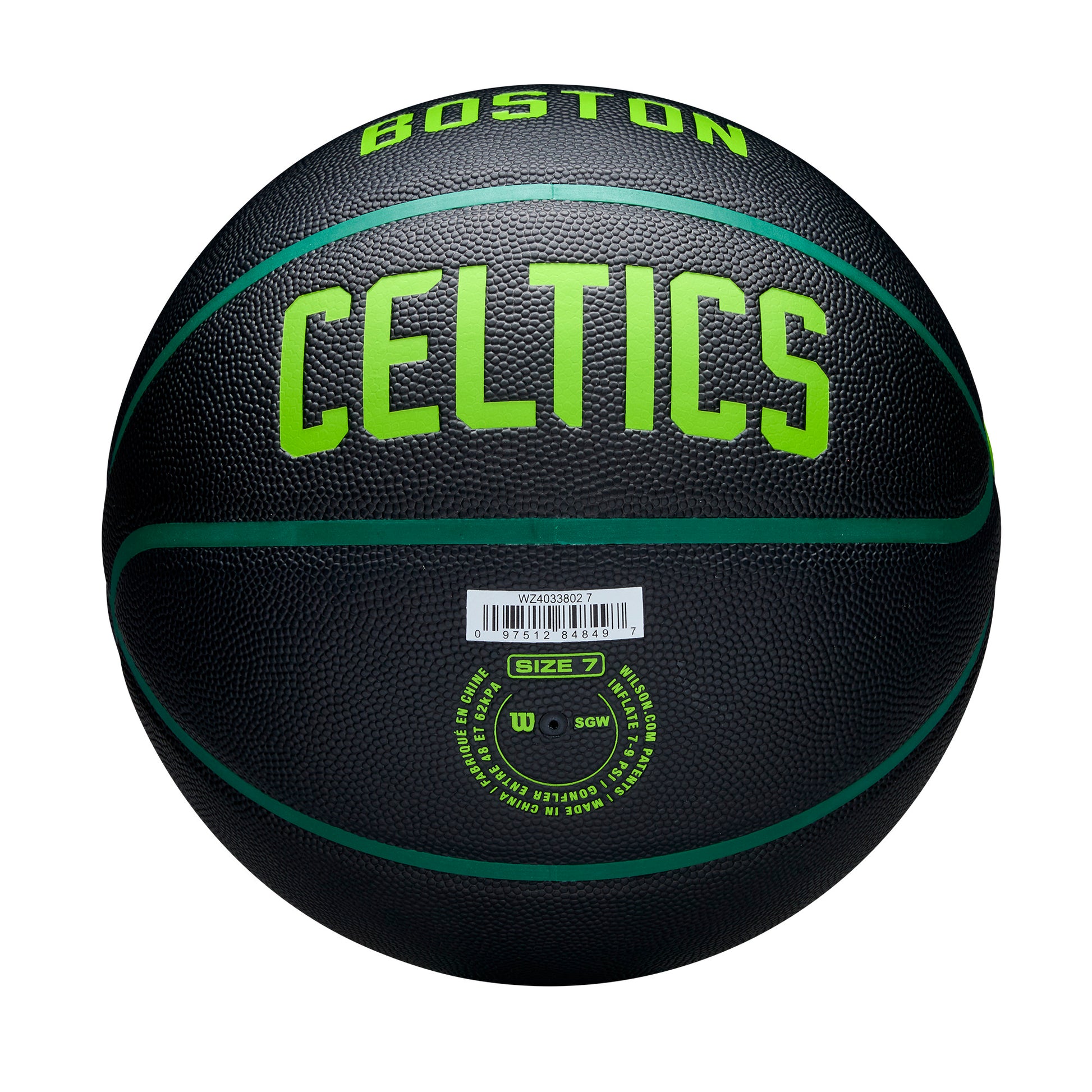 NBA Team City Collector Basketball  Boston Celtics