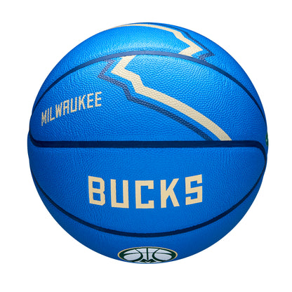 NBA Team City Collector Basketball Milwaukee Bucks