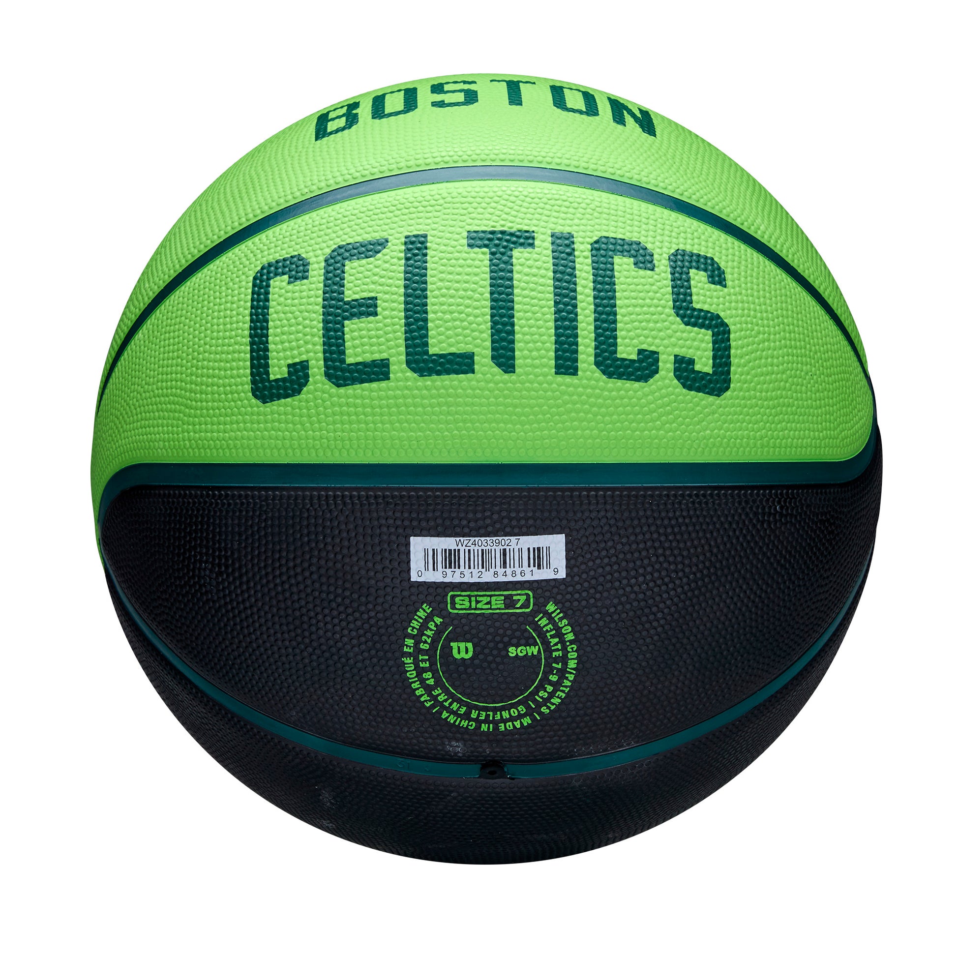 NBA Team City Edition Basketball  Boston Celtics