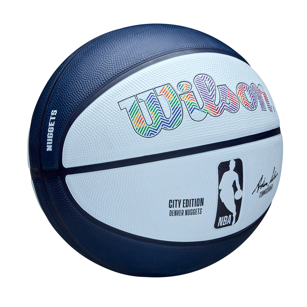 NBA Team City Edition Basketball  Denver Nuggets